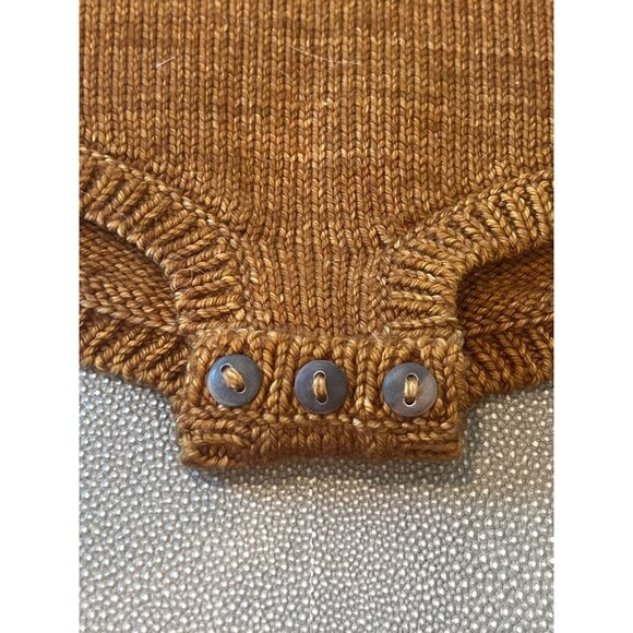 Misha & Puff Holiday Zig Zag Romper Nutmeg 0/6 EUC - Picture 2 of 6